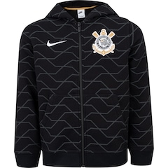 Jaqueta do Corinthians 22 Club com Capuz Nike - Infantil - Foto 1