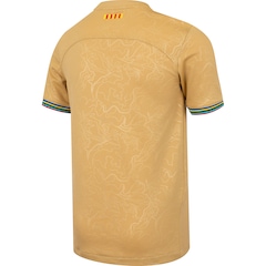 Camisa Barcelona Nike Dri-Fit Stad JS - Infantil - Foto 4