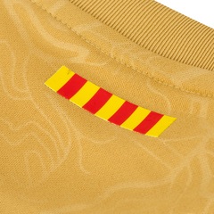 Camisa Barcelona Nike Dri-Fit Stad JS - Infantil - Foto 9
