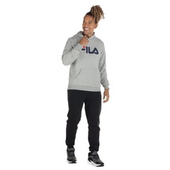 Blusão Fila com Capuz Letter - Masculino - Foto 4