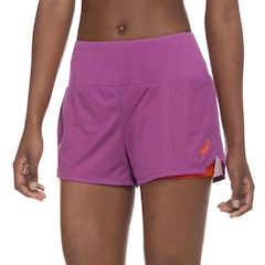 Short Feminino ASICS Duplo de Malha - Foto 1