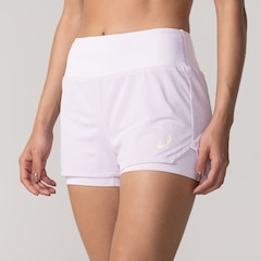 Short Feminino ASICS Duplo de Malha - Foto 2