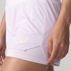 Short Feminino ASICS Duplo de Malha - Foto 5