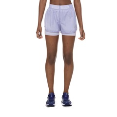 Short Feminino ASICS Duplo com Elástico Logo - Foto 2
