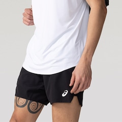 Short Masculino ASICS 5" 2 Em 1 Mesh Lateral - Foto 1