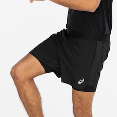 Short Masculino ASICS 5" 2 Em 1 Mesh Lateral - Foto 3