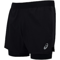 Short Masculino ASICS 5" 2 Em 1 Mesh Lateral - Foto 6