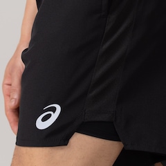 Bermuda ASICS Masculina 7" 2 Em 1 Mesh Lateral - Foto 6