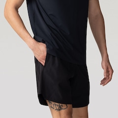 Bermuda ASICS Masculina 7" 2 Em 1 Mesh Lateral - Foto 1