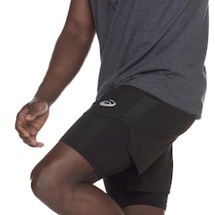 Bermuda ASICS Masculina 7" 2 Em 1 Mesh Lateral - Foto 5