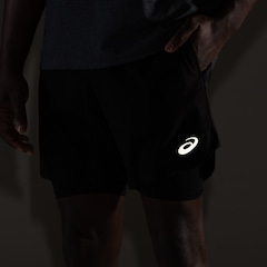 Bermuda ASICS Masculina 7" 2 Em 1 Mesh Lateral - Foto 6