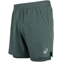 Bermuda ASICS Masculina 7" 2 Em 1 Mesh Lateral - Foto 1