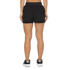 Short 2 em 1 Bolso Interno Feminino Oxer Duplo Laser Cut - Foto 2