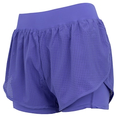 Short 2 em 1 Bolso Interno Feminino Oxer Duplo Laser Cut - Foto 5