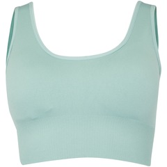 Top Fitness com Bojo Oxer Baixa Sustentação sem Costura Yoga - Adulto - Foto 1