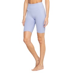 Bermuda Cós Médio Sem Costura Feminina Oxer Sem Costura Yoga - Foto 1