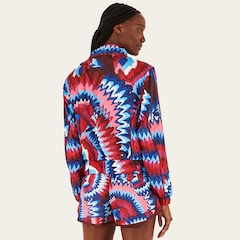 Jaqueta Farm Nylon Tucanos Chevron - Feminina - Foto 2