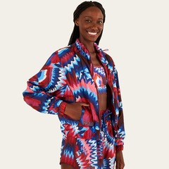 Jaqueta Farm Nylon Tucanos Chevron - Feminina - Foto 6
