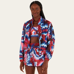 Jaqueta Farm Nylon Tucanos Chevron - Feminina - Foto 1
