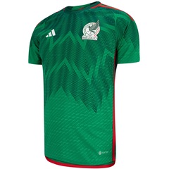 Camisa México I Authentic 22/23 adidas - Masculina - Foto 3