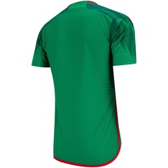 Camisa México I Authentic 22/23 adidas - Masculina - Foto 4