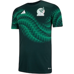 Camisa Pré Jogo Seleção do México 22/23 adidas - Masculina - Foto 3