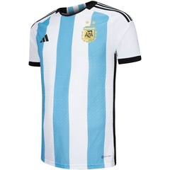 Camisa Argentina I 22 Authentic adidas - Masculina - Foto 8