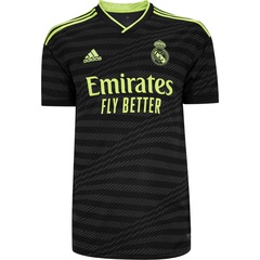 Camisa adidas Real Madrid Third 2023 - Masculina - Foto 3