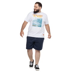 Camiseta Plus Size Fatal Estampada 26524 - Masculina - Foto 4