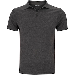 Camisa Polo Oxer Manga Curta Ziper - Masculina - Foto 6
