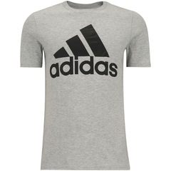 Camiseta adidas Manga Curta Logo - Masculina - Foto 1