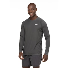 Camiseta Manga Longa Masculina Nike com Proteção UPF40+ Essential - Foto 2