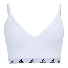 Top Fitness adidas sem Bojo Baixa Sustentação Everyday Suporte Leve - Adulto - Foto 2