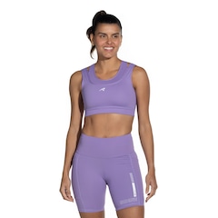 Top Fitness sem Bojo Authen Alta Sustentação Signature 2 Em 1 Power - Adulto - Foto 2