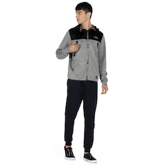 Jaqueta de Moletom HD com Capuz Cang Aberto 9162A - Masculina - Foto 4