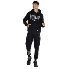 Blusa de Moletom Everlast Masculina com Capuz Canguru - Foto 4