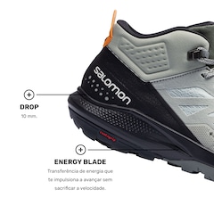 Bota Salomon Outpulse Mid Gtx M Br Pt - Masculina - Foto 5