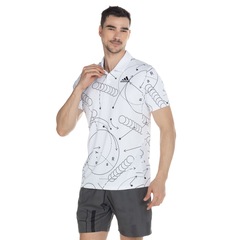 Camisa Polo adidas Tennis Club Grafica - Masculina - Foto 2