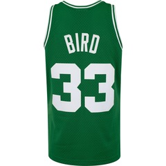 Camiseta Regata Boston Celtics NBA Mitchell & Ness Swingman Road Jersey - Masculina - Foto 6