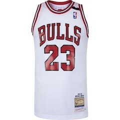 Camiseta Regata Chicago Bulls NBA Mitchell & Ness Authentic Jersey - Masculina - Foto 6