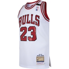 Camiseta Regata Chicago Bulls NBA Mitchell & Ness Authentic Jersey - Masculina - Foto 8