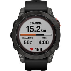 Relógio Monitor Cardíaco Garmin Fênix 7 Solar com GPS - Adulto - Foto 4