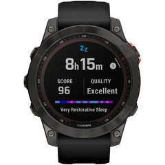 Relógio Monitor Cardíaco Garmin Fênix 7 Solar com GPS - Adulto - Foto 5