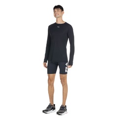 Camiseta Fila Manga Longa Biotech - Masculina - Foto 4