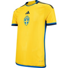 Camisa Seleção da Suécia I 22/23 adidas - Masculina - Foto 3