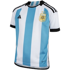 Camisa Argentina I 22/23 adidas - Infantil - Foto 3