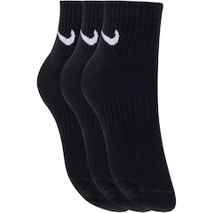 Kit de Meia Nike Everyday Lightweight Ankle - 3 Pares - 34 a 38 - Foto 3