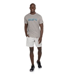 Camiseta ASICS Manga Curta Lic Logo Degradê - Masculina - Foto 5