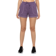Short de Moletom Bolso Externo Feminino Oxer Marley - Foto 2
