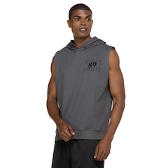 Camiseta Regata Moletinho Masculina Oxer com Capuz - Foto 4